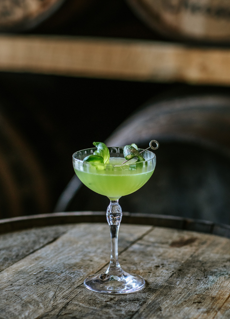 Basil & Elderflower Gimlet